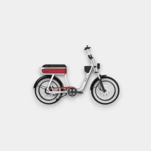 AGM Goccia Comfort Fatbike Rood - Fiets voor comfortabel off-road rijden