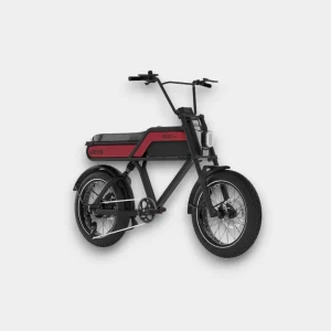 AGM Goccia Sport Fatbike Rood - Fiets voor avontuurlijke ritten