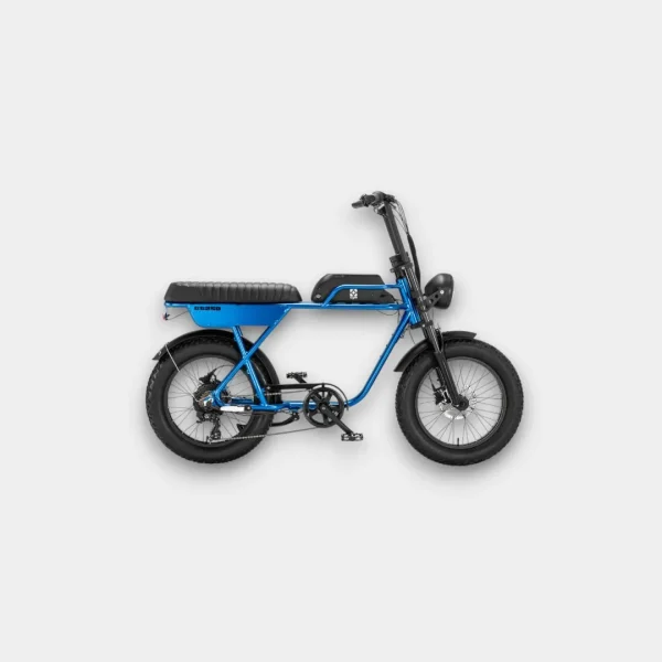 AGM GT250 Fatbike Blauw - Robuuste en stoere fiets met brede banden
