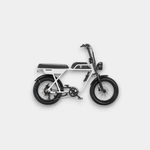 AGM GT250 Fatbike Wit - Stijlvolle en robuuste fiets voor avontuurlijke ritten