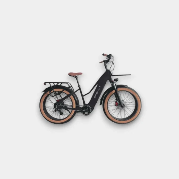 Fatbike BOHLT Q26 in het zwart - Fiets voor ruig terrein