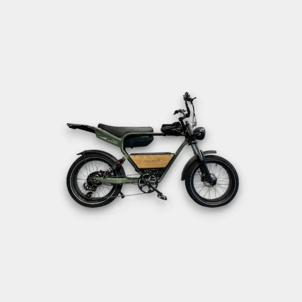 Diablo Q6 Fatbike Groen - Fiets voor off-road avonturen
