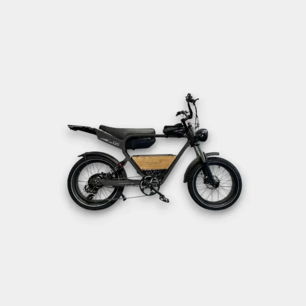 Diablo Q6 Fatbike Zwart - Fiets voor ruig terrein met dikke banden