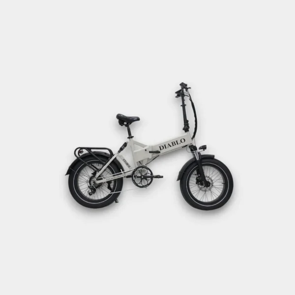 Diablo Storm Fatbike Grijs - Fiets voor ruig terrein met brede banden