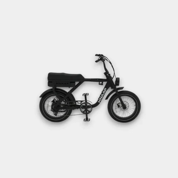 KNAAP AMS X Fatbike Zwart - Fiets met dikke banden