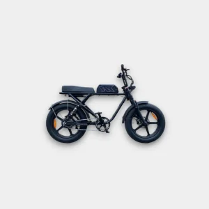 Fatbike Pulse R1 Cross in het zwart - Perfect voor off-road avonturen