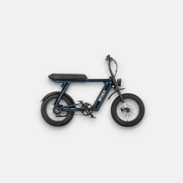 STOER Bikes Urban X Fatbike Navy Blauw
