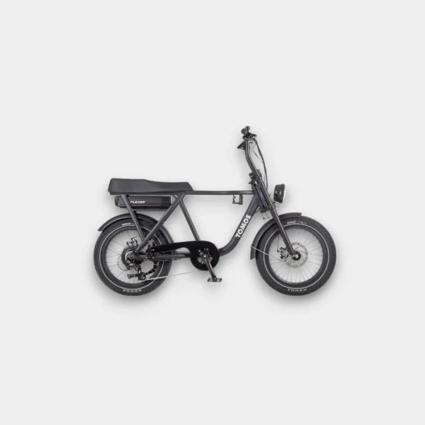 Tomos Flexer Fatbike Zwart - Stijlvolle en robuuste fiets met dikke banden