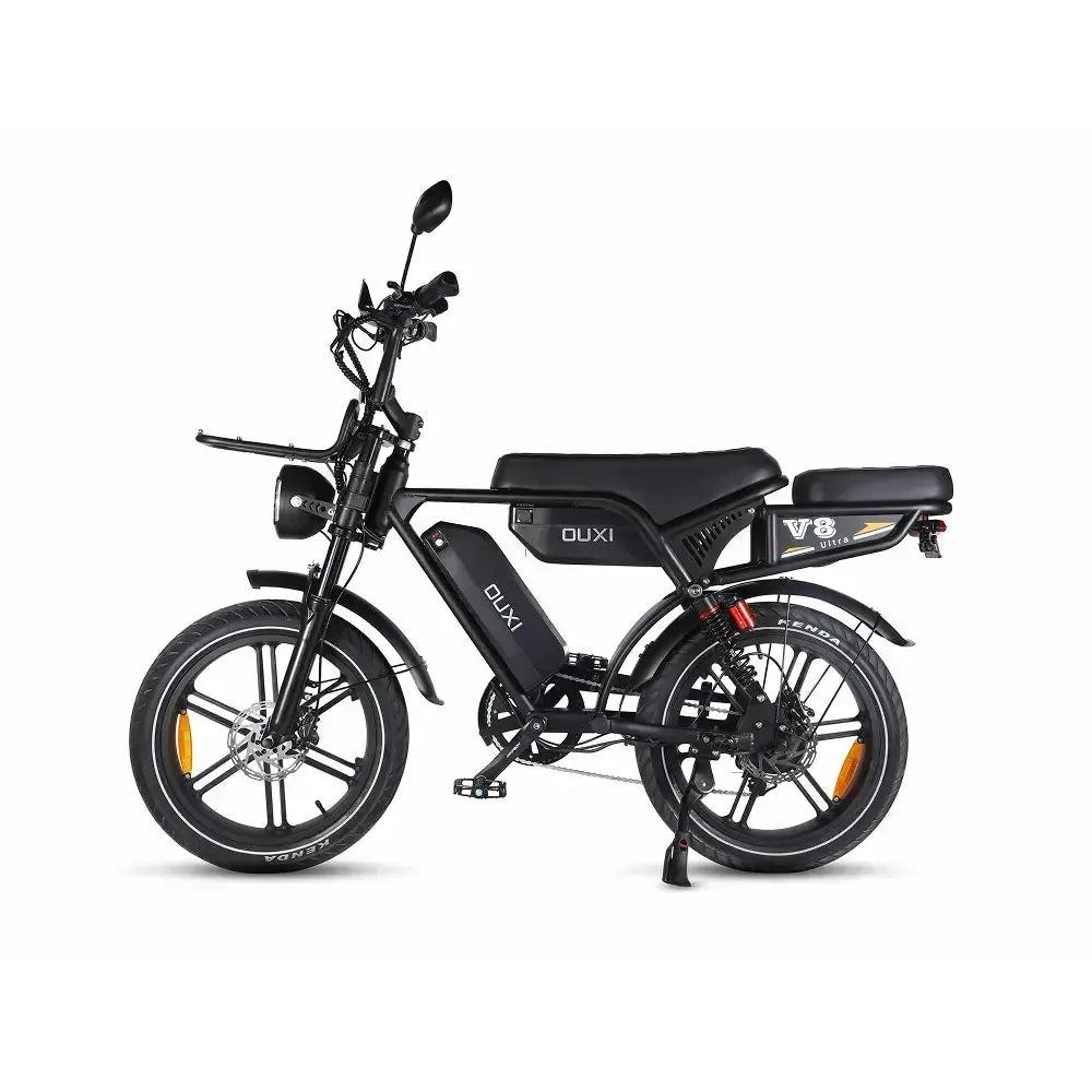 Ouxi V8 Ultra Max - Zwart - Bruin Zadel kopen | eBikeonderde