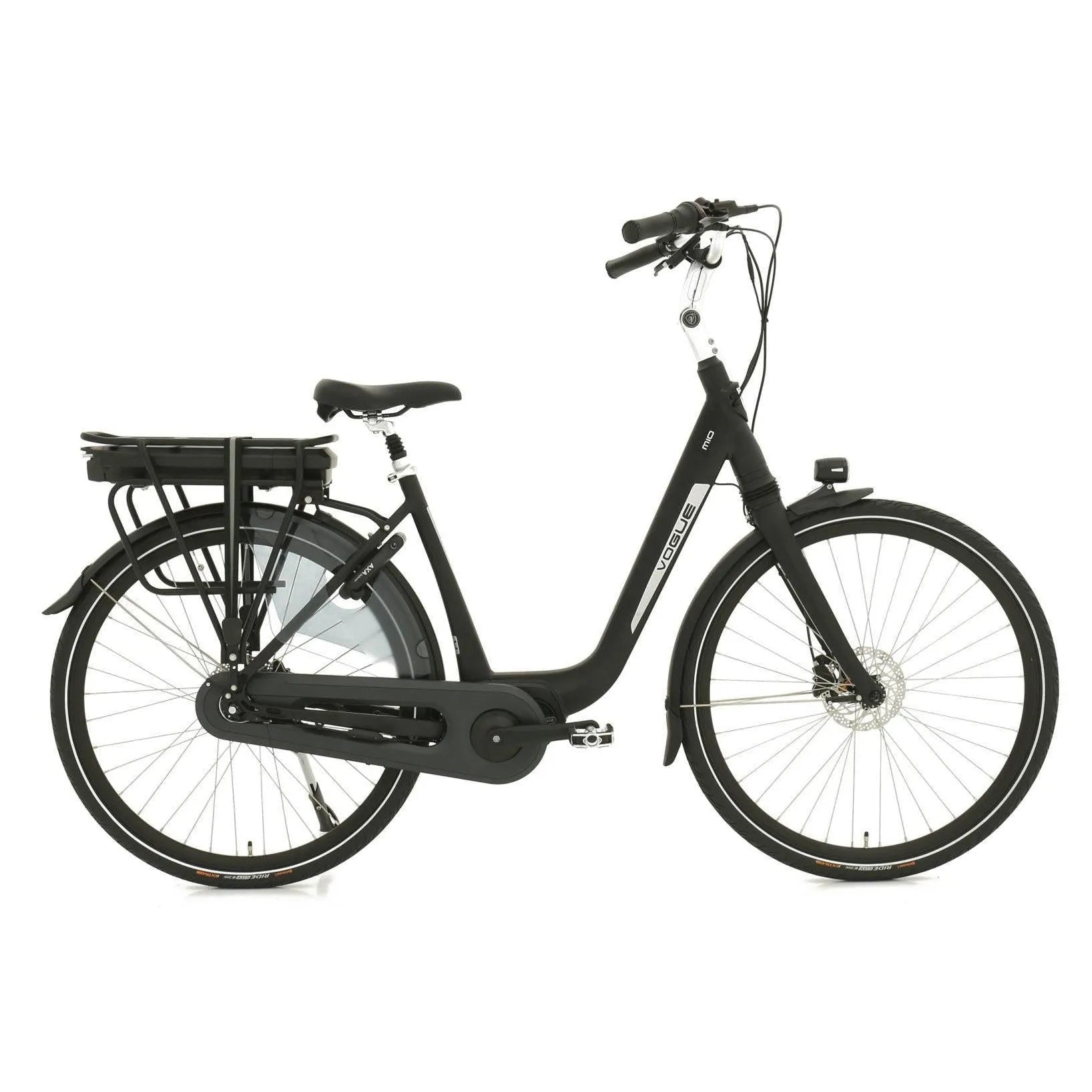 VOGUE MIO 51 cm 13AH Lage instap - Glans zwart kopen | eBike