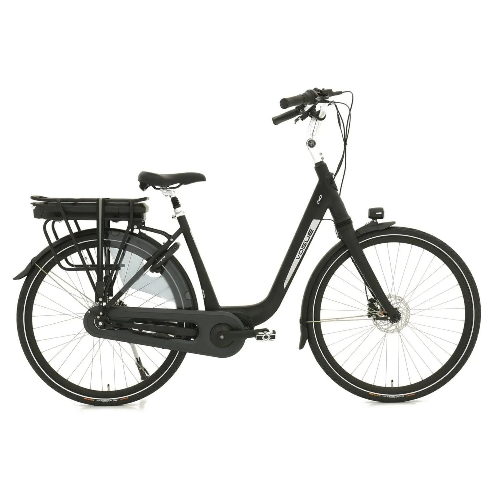 VOGUE MIO 51 cm 16AH Lage instap - Matt zwart kopen | eBikeo