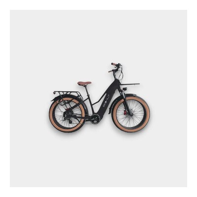 Fatbike BOHLT Q26 in het zwart – Fiets voor ruig terrein