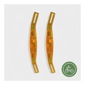 Fietsreflectoren Oranje (2 stuks)