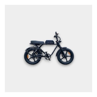 Fatbike Pulse R1 Cross in het zwart – Perfect voor off-road avonturen